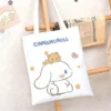 37cm Kawaii Sanrio cinnamoroll tote Canvas Bag Anime Kuromi Portable Large Capacity Handbag Hello Kitty Portable 5 - Cinnamoroll Shop