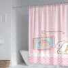 60 Style Sanrios Cinnamoroll kawaii Cartoon Shower Curtain With Hooks Anime Plush MildewProof Bathroom Partition Curtains 45 - Cinnamoroll Shop