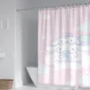 60 Style Sanrios Cinnamoroll kawaii Cartoon Shower Curtain With Hooks Anime Plush MildewProof Bathroom Partition Curtains 53 - Cinnamoroll Shop