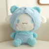 70cm Sanrio Kawaii New Blue Cinnamoroll Dog Plush Anime Toy Pillow Stuffed Animal Comfort Soft Dolls 2 - Cinnamoroll Shop