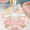 80 160cm Anime Sanrio Cinnamoroll Round Carpet Bedside Blanket Bedroom Doormat Non slip Floor Mat Home 4 - Cinnamoroll Shop