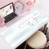 Cinnamorol Mousepad Xxl Gaming Mouse Pad Gamer Keyboard Desk Protector Pc Accessories Mat Large kawaii Extended - Cinnamoroll Shop