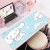 Cinnamorol Mousepad Xxl Gaming Mouse Pad Gamer Keyboard Desk Protector Pc Accessories Mat Large kawaii Extended 4 - Cinnamoroll Shop