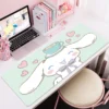 Cinnamorol Mousepad Xxl Gaming Mouse Pad Gamer Keyboard Desk Protector Pc Accessories Mat Large kawaii Extended 8 - Cinnamoroll Shop