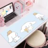 Cinnamorol Mousepad Xxl Gaming Mouse Pad Gamer Keyboard Desk Protector Pc Accessories Mat Large kawaii Extended 9 - Cinnamoroll Shop