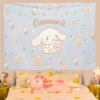 Cinnamorol Tapestry on the Wall Decor Home Decoration Accessories Tapestries Headboards Anime Room Kawaii Aesthetic Bedroom 11 - Cinnamoroll Shop