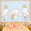 Cinnamorol Tapestry on the Wall Decor Home Decoration Accessories Tapestries Headboards Anime Room Kawaii Aesthetic Bedroom 3 - Cinnamoroll Shop