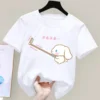 Cinnamoroll T shirt Sanrio Children s Short sleeved New Summer Y2K Clothes Girly Heart Soft Clothes 11 - Cinnamoroll Shop