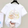 Cinnamoroll T shirt Sanrio Children s Short sleeved New Summer Y2K Clothes Girly Heart Soft Clothes 16 - Cinnamoroll Shop