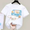 Cinnamoroll T shirt Sanrio Children s Short sleeved New Summer Y2K Clothes Girly Heart Soft Clothes 17 - Cinnamoroll Shop