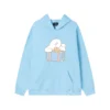 Hello Kitty Cinnamoroll Reflective Letter Hooded Sweatshirt Anime Cartoon Sanrio Printed Loose Sweatshirt Casual Sweatshirts 11 - Cinnamoroll Shop