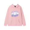 Hello Kitty Cinnamoroll Reflective Letter Hooded Sweatshirt Anime Cartoon Sanrio Printed Loose Sweatshirt Casual Sweatshirts 4 - Cinnamoroll Shop