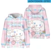 New Anime Sanrio Cinnamoroll Big eared Dog Cinnamon Dog Element Casual Fashion Hooded Sweatshirt The Best 1 - Cinnamoroll Shop