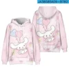 New Anime Sanrio Cinnamoroll Big eared Dog Cinnamon Dog Element Casual Fashion Hooded Sweatshirt The Best 18 - Cinnamoroll Shop