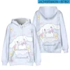 New Anime Sanrio Cinnamoroll Big eared Dog Cinnamon Dog Element Casual Fashion Hooded Sweatshirt The Best 3 - Cinnamoroll Shop