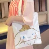 New Sanrio Cinnamoroll Cute Canvas Bag Ins Simple and Large Capacity Student Class Book Tutorial Bag 1 - Cinnamoroll Shop