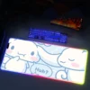 Pc Accessories Cinnamorol Rgb Mouse Pad Mousepad Xxl Backlight Desk Protector Gaming Large Mat Anime Gamer 10 - Cinnamoroll Shop