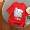 Sanrio Harajuku Summer New Gril Gothic Y2k Top Cinnamoroll Oversized T Shirt Multicolor Graphic T Shirts - Cinnamoroll Shop