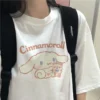 Y2K Sanrio Cinnamoroll T Shirt Hello Kitty Cartoon Cute Print Female Short Sleeved Soft Sister Summer 2 - Cinnamoroll Shop