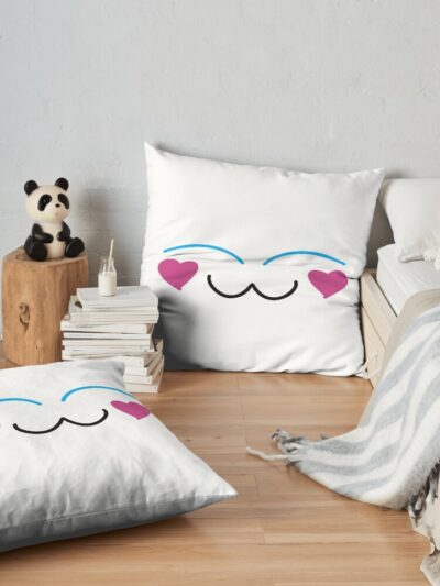 Cinnamoroll Smile Throw Pillow Official Cinnamoroll Merch