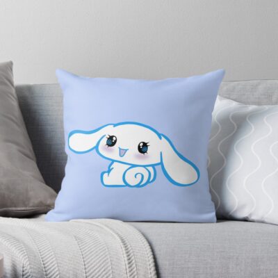 Cinnamoroll Throw Pillow Official Cinnamoroll Merch