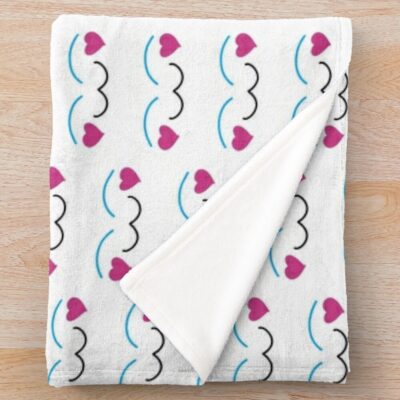 Cinnamoroll Smile Throw Blanket Official Cinnamoroll Merch