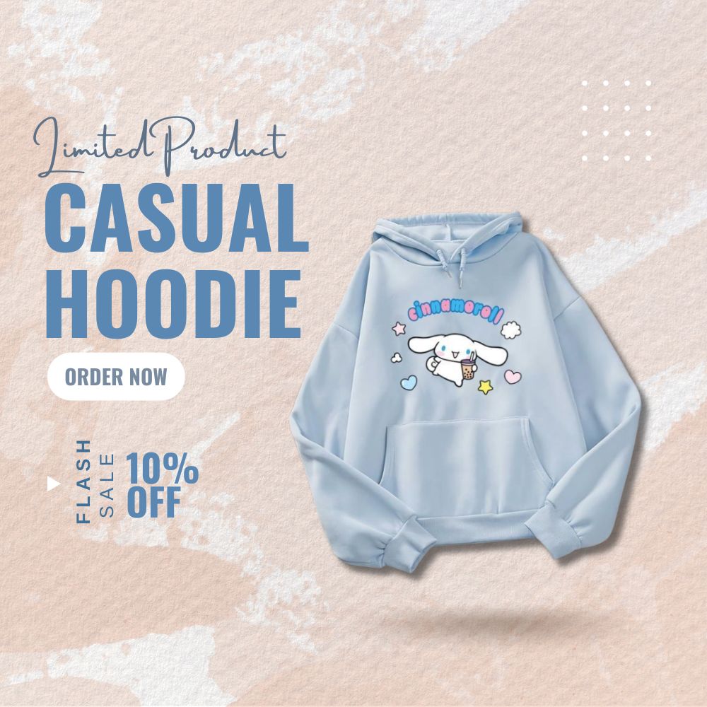 Cinnamoroll Hoodie Collection