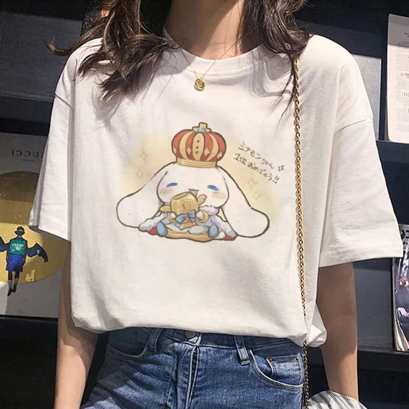 Kawaii Cinnamoroll King T-shirt