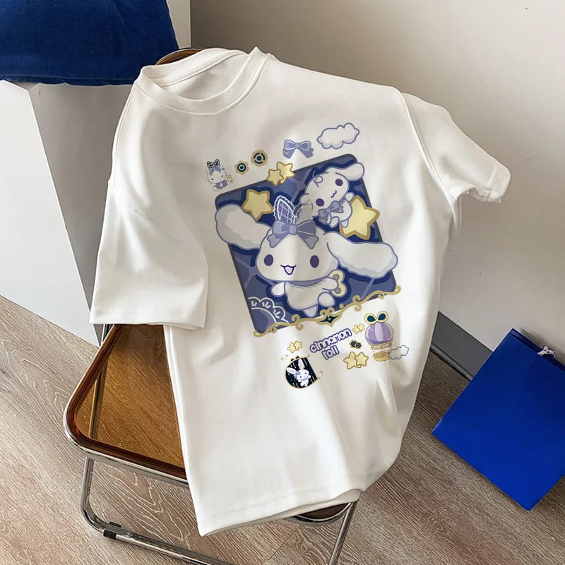 Cinnamoroll With Stars T-shirt